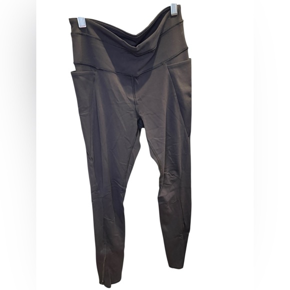 Athleta Charcoal High-Waisted Leggings - Picture 2 of 5